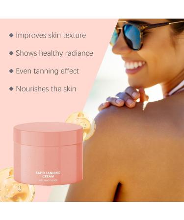  G n rique Tanning Cream Hydrating 100g Deep Nourishing Body Lotion Non-Greasy Glow Enhancer Moisturizer for Dry Skin Sun-Kissed Look Home Travel Gift for Women - Buy Online on GoSupps.com