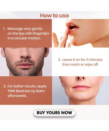 Buy Lip Lightening & Brightening Scrub - Natural Ingredients for Tanned & Darkened Lips | Unisex 25g - Cocoa Butter Brown Sugar Shea Butter & More - Buy Online on GoSupps.com