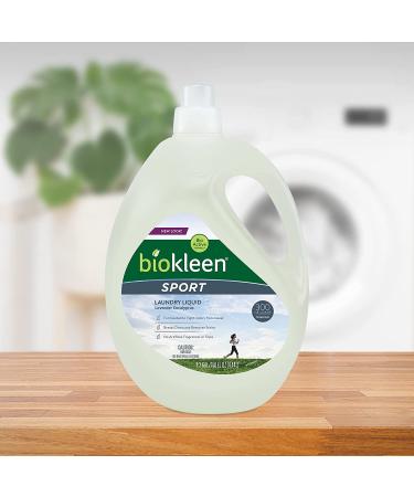 Biokleen Natural Sport Laundry Detergent - 300 Loads, Eco-Friendly & Concentrated - Buy Online on GoSupps.com