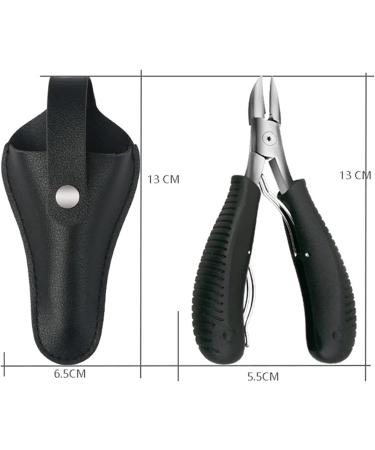 Toenail Clippers for Thick Ingrown Toenails Stainless Steel Nail Cutter Professional Manicure Accessories Tools (Color : Red) - Buy Online on GoSupps.com