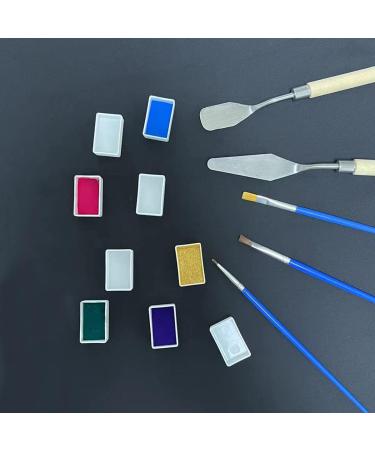 Large Empty Watercolor Tins Palette Paint Case with 28 Full Pans - Metal Tin Watercolor Palette Box - Buy Online on GoSupps.com