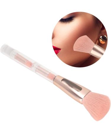 Eyeshadow Blush Uniform Coloring 4 In 1 Cosmetic Brush Soft Hair Transparent Handle Professional Portable Elegant for Dating Party for Daily Use - Buy Online on GoSupps.com