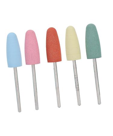 No Dust Pollution Nail Drill Bits Silicone Rubber Drill Bit Pedicure Bit Easy to Grind for Home Beauty Salon (171)