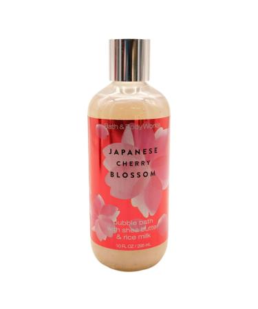 Bath and Body Works Japanese Cherry Blossom Bubble Bath 10 Ounce 2019 Rounded Bottle - Buy Online on GoSupps.com