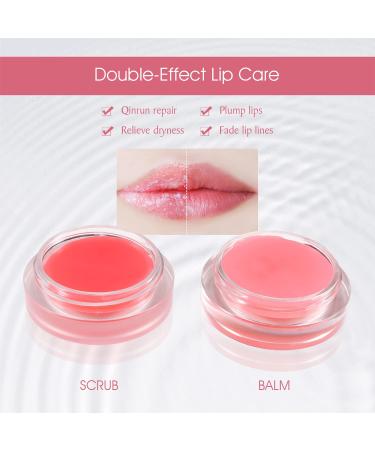 Strawberry Lip Peeling & Moisturizing Mask - Intensive Repair Treatment for Fading Lip Lines (9g) - Buy Online on GoSupps.com