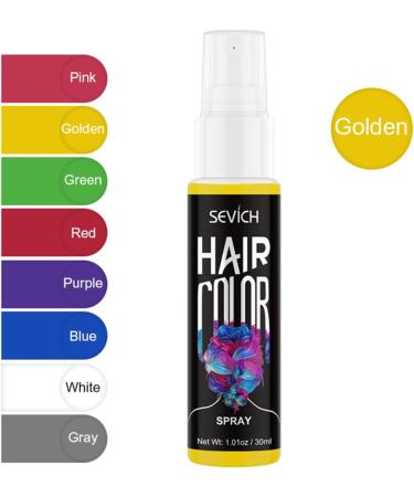 Hair Color Spray Temporary Hair Dye Hair Dye Hair Unisex DIY Hair Color Spray Dye Mist Disposable Nourishing Temporary Modeling Salon (green) - Buy Online on GoSupps.com