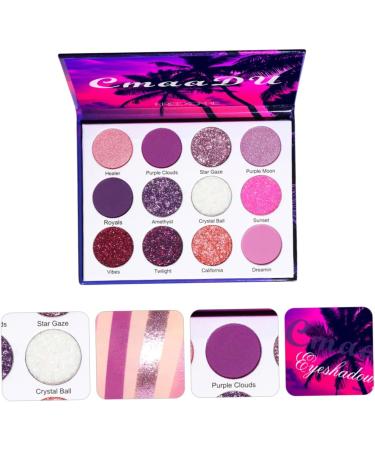 BELLIFFY 1 Box Eyeshadow Palette Glitter Eye Shadow Makeup Palette Makeup Pallet Colorful Plastic - Buy Online on GoSupps.com