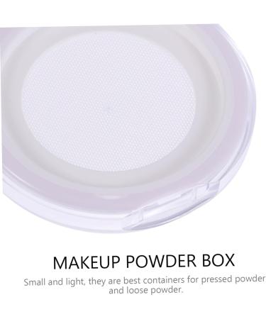 BELLIFFY 2pcs Dispensing Empty Toner Makeup Jar Refillable Loose Powder Holder Powder Puff Glass - Buy Online on GoSupps.com