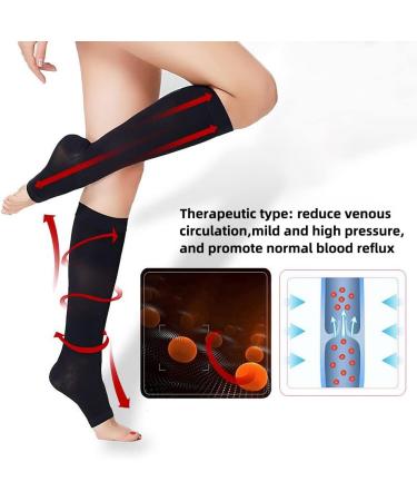 2 Pair Compression Socks Plantar Fasciitis Arch Support Foot Skin Protection Stockings S-M Beige - Buy Online on GoSupps.com