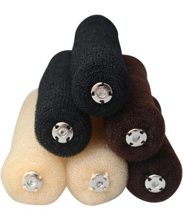 Ulapithi Donut Hair Bun Maker Set - 3 Pieces for Perfect Hairstyles | Hair Styling Tool for Children & Women - Buy Online on GoSupps.com