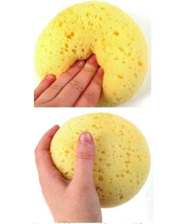 Extra Large Luxury Bath Sponge Gentle Exfoliating Body Scrub for Skin Care - Buy Online on GoSupps.com