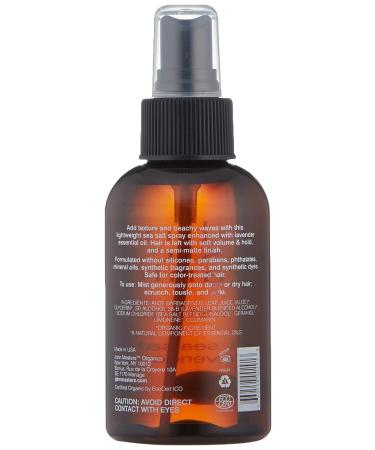 John Masters Organics Sea Mist Spray - Natural Hair Texturizing Beach Spray - Buy Online on GoSupps.com