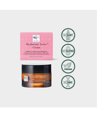 New Nordic Hyaluronic Active Cream - With Hyaluronic Acid Sea Buckthorn and Shea Butter - Improve Skin Elasticity & Reduces the Visibility of Wrinkles - For All Skin Types - Odour Free - 50 ml - Buy Online on GoSupps.com