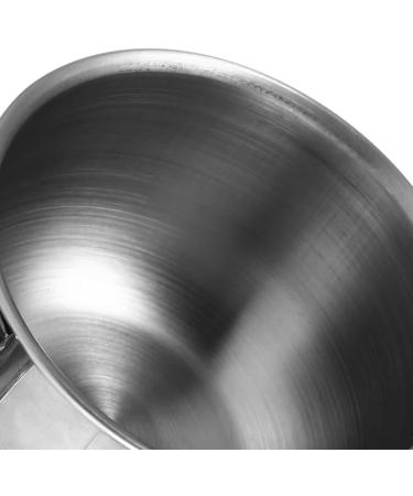 Bonbela Stainless Steel Shaving Soap Mug Bowl - Premium Shaver Razor Foam Tool for Men | International Shipping Available - Buy Online on GoSupps.com