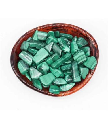 Natural Crystals and Stones 90-100g Natural Feng Shui Crystal Stone Malachite Tumbles Stone Gravel 10mm-15mm for Decorations for Decoration kaixun - Buy Online on GoSupps.com