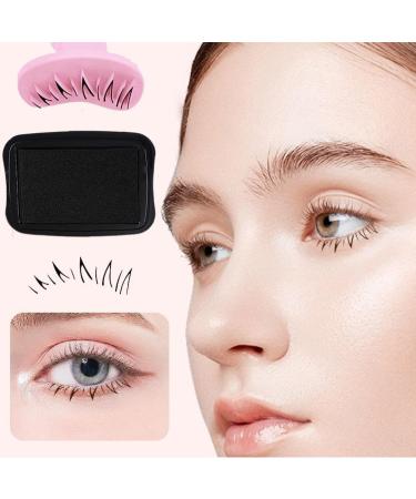 2024 Black Eyelash Stamp Tool - Double Sided Silicone for Natural Look Lashes | DIY False Eyelashes for Beginners - Shop Internationally - Buy Online on GoSupps.com
