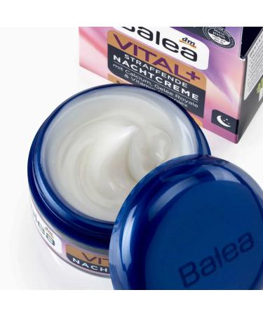 Balea VITAL + Intensive Facial Night Cream 50ml - Best German Skincare for Youthful Skin - Buy Online on GoSupps.com