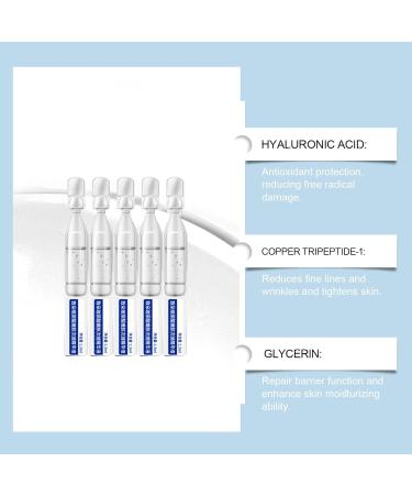 Antiwrinkle repairing cream with hyaluronic acid 8d deepacting facial care hyaluronic acid deeply moisturizing serum tubes nourishes the skin antiwrinkle and firms the skin 3 pieces - Buy Online on GoSupps.com