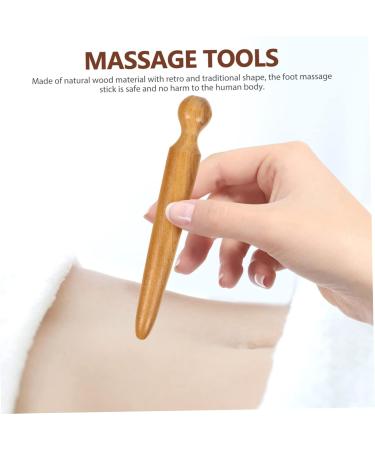 Acupress Stable Wooden Massager for Cats & Humans | Multi-Use Thai Facial & Neck Massage Tool | International Shipping Available - Buy Online on GoSupps.com