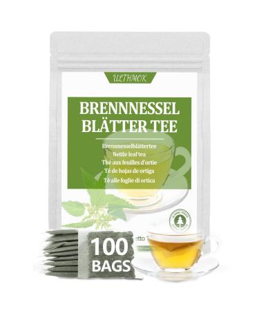 ULTHMOK ULTHMOK Premium 100% Chives Nettle Tea Bags - Made from 100% Wild Nettle Leaves - Additive Free & Caffeine Free - Soft & Nourishing