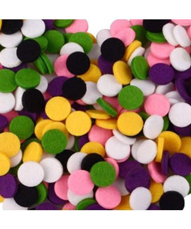200 Pieces Car Diffuser Replacement Pads - Multi-Color Aromatherapy Felt Pads for Essential Oil Diffuser Necklace (22.5mm - Buy Online on GoSupps.com