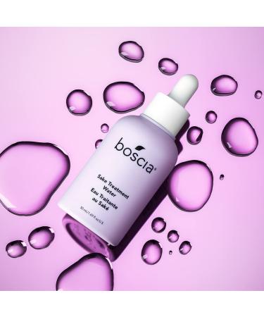 BOSCIA Sake Treatment Water Serum - Vegan Cruelty-Free Hydrating Facial Serum with Vitamin B3 & Rice Ferment - Natural Clean Skincare (1.79 Fl Oz - Buy Online on GoSupps.com