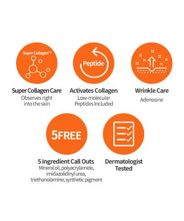ETUDE HOUSE Moistfull Collagen Intense Serum 50ml - Hydrating Korean Facial Moisturizer with Low-molecular Peptides | Intense Collagen Skin Care for All Skin Types - Buy Online on GoSupps.com