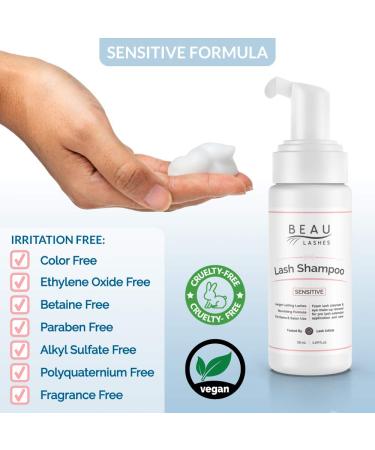 of 1) - Gentle Eyelash Extension Cleanser & Brush - Buy Online on GoSupps.com