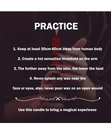 Romantic Low Temperature Wax Play Candles for Couples - Perfect for Lovers, Weddings & Intimate Moments - Buy Online on GoSupps.com