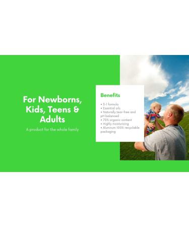 Nature's Baby Organics Coconut Pineapple Shampoo & Body Wash 8 oz - Natural Baby Care - Buy Online on GoSupps.com