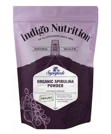 Indigo Herbs Organic Spirulina Powder 1kg 1 kg (Pack of 1) - Buy Online on GoSupps.com