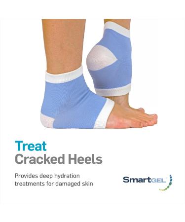 NatraCure Intensive Moisturizing Gel Heel Sleeves - Blue (1 Pair) - Buy Online on GoSupps.com