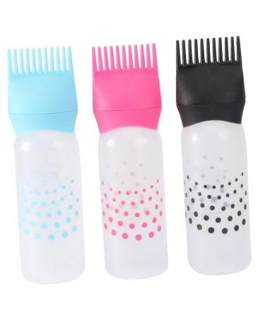 Dressoos 3st hair dye flap with comb hair dyel hair tint hair color for hair dye bottles squeeze bottles tool bottle hair dye hairdresser hair applicator pala 17x4.5cm As shown