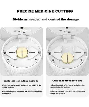 Precision Pill Cutter for Small & Large Tablets | Chopping Medicine with Accuracy | Buy Online - Buy Online on GoSupps.com