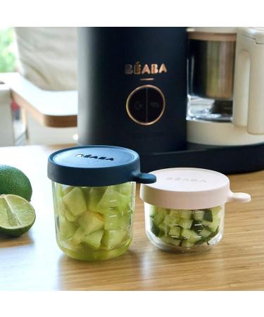 B aba Storage Container for Babies & Toddlers - 250ml Dark Blue | Temperature Resistant & Scalable 1 Pack - Buy Online on GoSupps.com