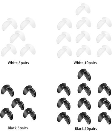 Jiakalamo 5 Pairs Eyeglass Nose Pads Self-Adhesive Non-Slip Soft Silicone for Ultimate Comfort - Buy Online on GoSupps.com