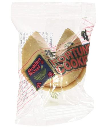 50 Individually Fresh crispy Wrapped Fortune Cookies Perfect for Snacks, Lunch, Picnic, Birthdays, Graduation, Parties | Product of USA