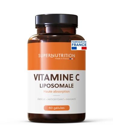 Vitamine C liposomale 415mg - Haute absorption - Meilleure nergie - renforce le syst me immunitaire - 60 G lules v g tales.