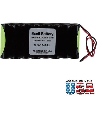 2pc 9.6V Custom NiMH 2100mAh Batteries for Futaba NT8JY - Upgrade & Improve Performance - Buy Online on GoSupps.com