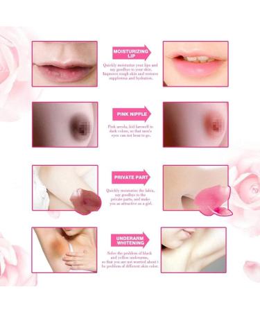 BEROZA 2PCS Pink Privates Intimate Area Cream Body Creams Lips & Nipple Cream Skin Face Body Cream Lips Armpit cream 30ml - Buy Online on GoSupps.com