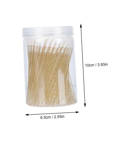 Buy MAGICLULU 100pcs Lip Brush Set - Silicone Makeup Applicators for Lipstick & Gloss - Disposable Crystal Handle Wands for Perfect Lip Tint & Gloss Application - Buy Online on GoSupps.com