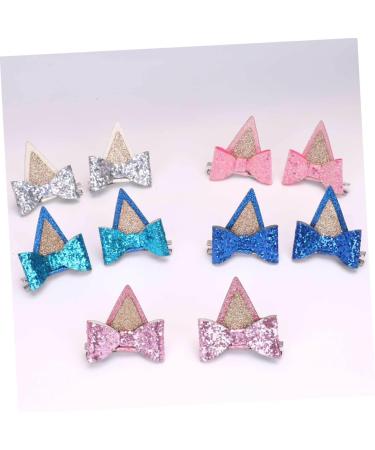 ibasenice 6 Pairs hair clips girls hair barrette animal ear hair barrette hair bow clips for party hair decoration girls hairpins hair bows clips cat ears hairpin fabric Miss Glitter - Buy Online on GoSupps.com