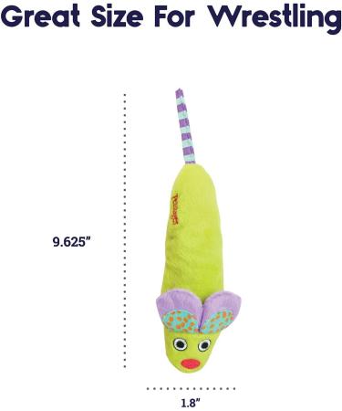 Petstages Green Magic Mightie Mouse - Catnip-Infused Mouse Toy for Cats | International Shipping Available - Buy Online on GoSupps.com