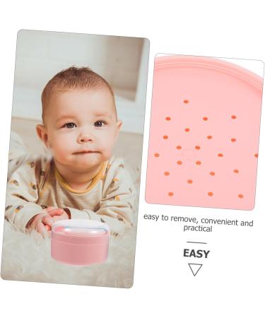 Mipcase Bo te Poudre B b 2 Pi ces Petit tui Houppette Pour Poudre Corporelle Rose Et Bleu L ger Portable Voyage - Buy Online on GoSupps.com