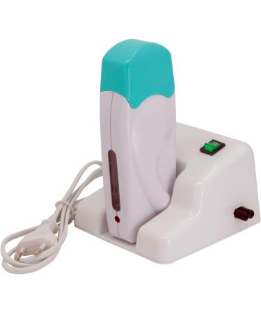 Epilwax Complete Hair Removal Waxing Kit with Modular Base - 6 Azulene Wax Cartridges, Roll-On Heater, 100 Strips & Waxing Oil - Buy Online on GoSupps.com
