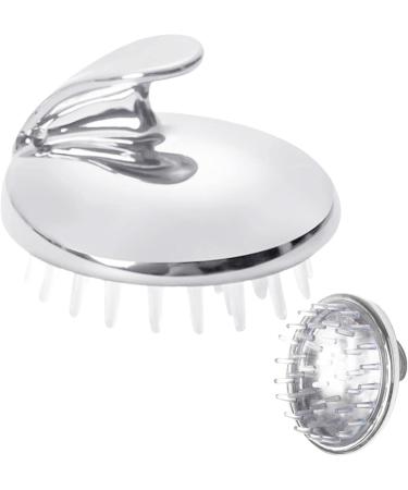 Hair Massage Device - Silicone Hair Cleaning Brush for Scalp Care & Hair Growth | Versatile Pet Hair Care Tool for All Hair Types - Buy Online on GoSupps.com