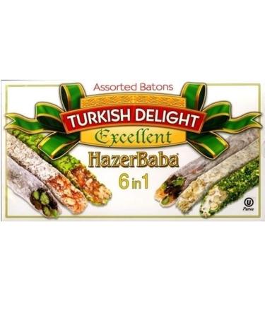 Hazer Baba Mixed Turkish Delight Assorted Batons, 350g