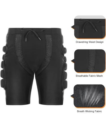 Relaxyee 3D Hip Protection Shorts | Impact-Resistant Compression Trousers for Skiing & Roller-Skating - Buy Online on GoSupps.com