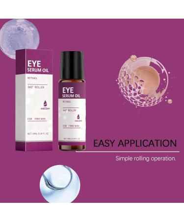 S rum pour les yeux l'huile au r tinol doux 360 raffermissant nourrissant et non irritant pour la zone du contour des yeux hydratant anti- ge r duit les rides soin quotidien contre les cernes 8 pi ces - Buy Online on GoSupps.com