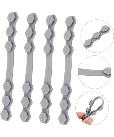 Clispeed 10pc Adjustable Mason Hook Mouthpiece Hanger - Ear Hook Mask Band & Earrings - Gray Clothes Bracket - Anti-Strangulation Ear Protector - Buy Online on GoSupps.com
